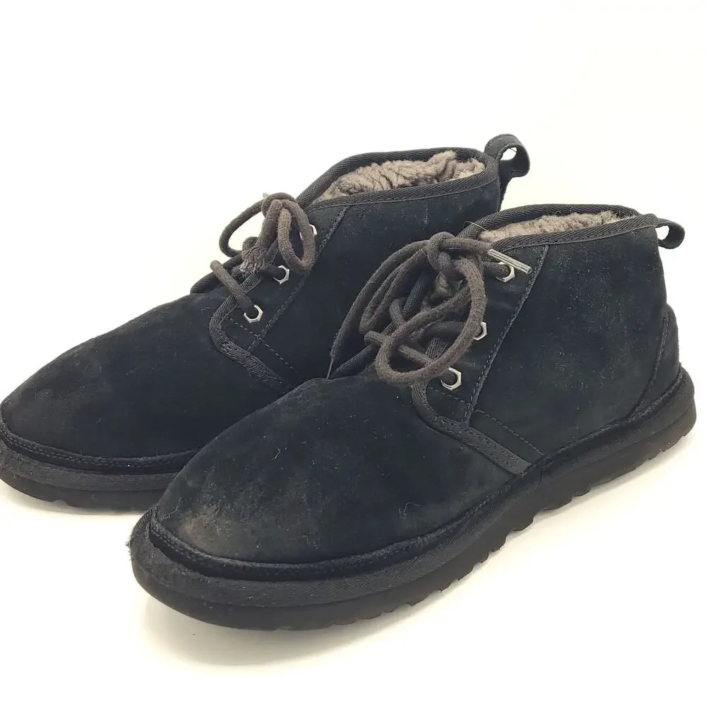 UGG Neumel 3236 Chukka Ankle Boot Black men's size 11
